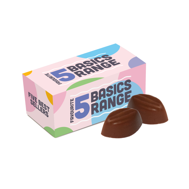Basics Range – Two Choc Box – 2x Chocolate Truffles